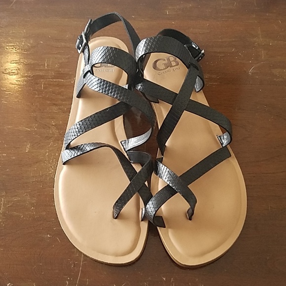 Gianni Bini Shoes - Black leather sandals Gianni Bini Shoes - Black leather sandals